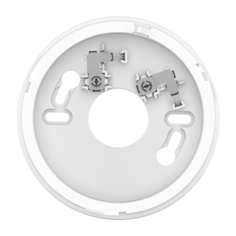 Base sencilla para detector de humo y o temperatura direccionable